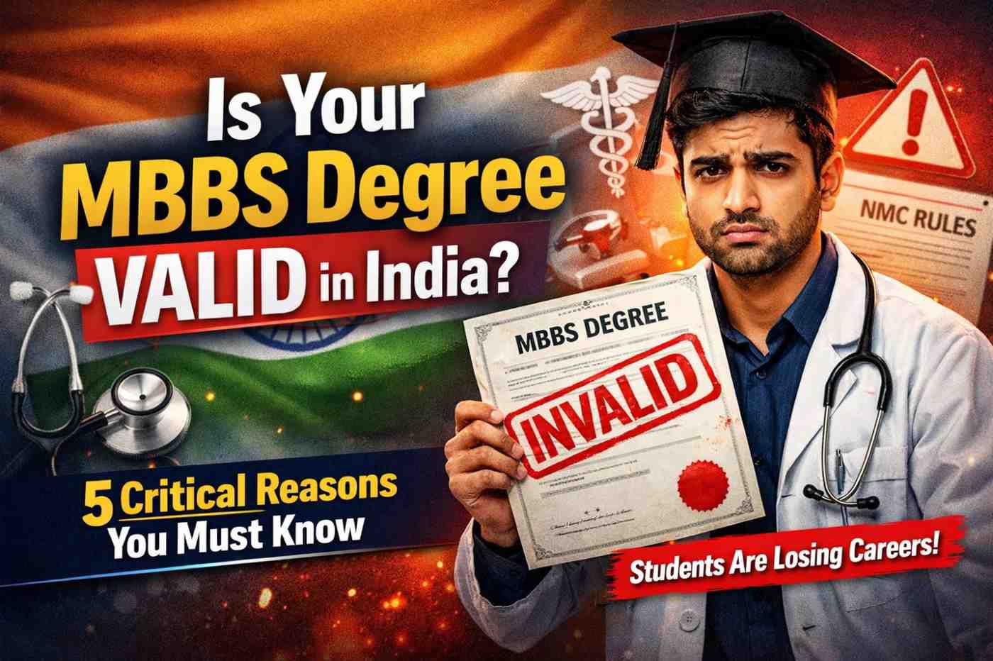5 Reasons Your MBBS Degree Might Not Be Valid in India